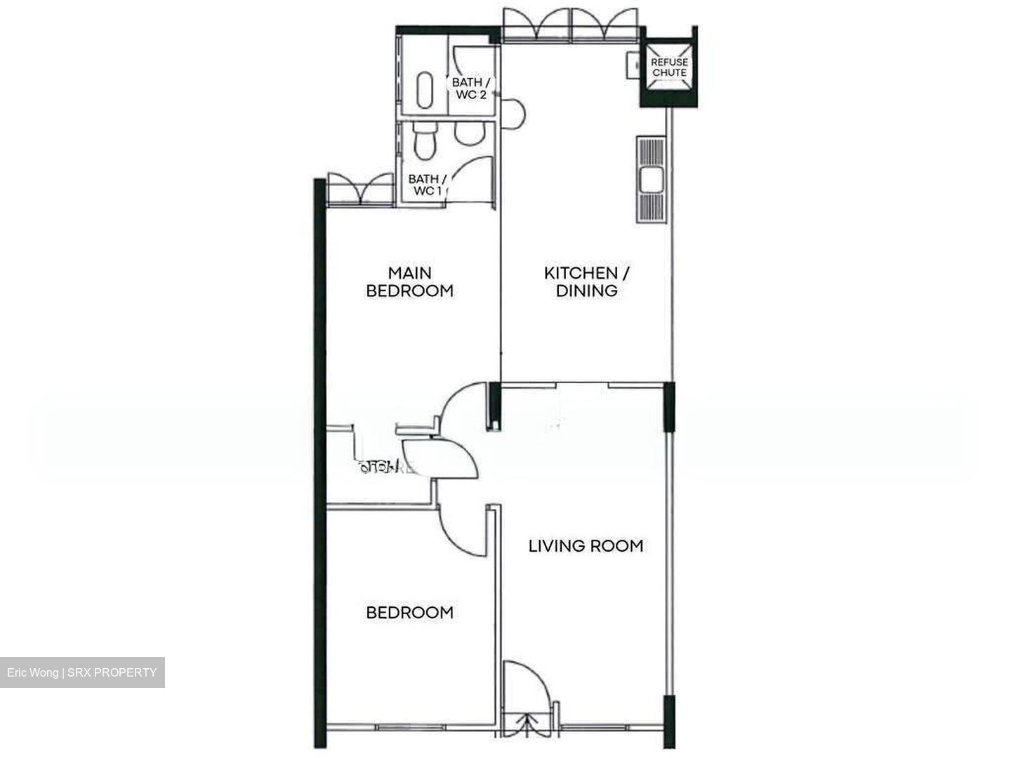 Blk 107 Fengshan Estate (Bedok), HDB 3 Rooms #635821091